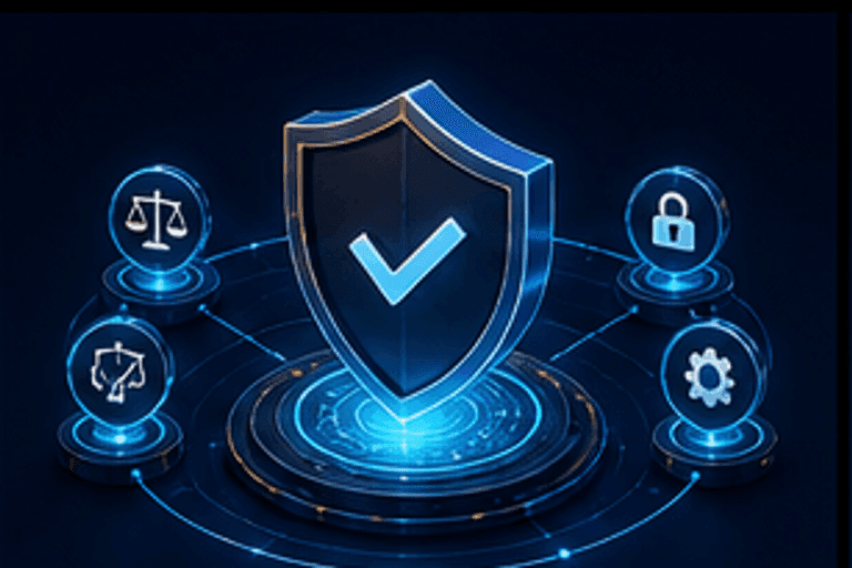 Visual for Module 4: AI Governance, Security, and Responsible Testing