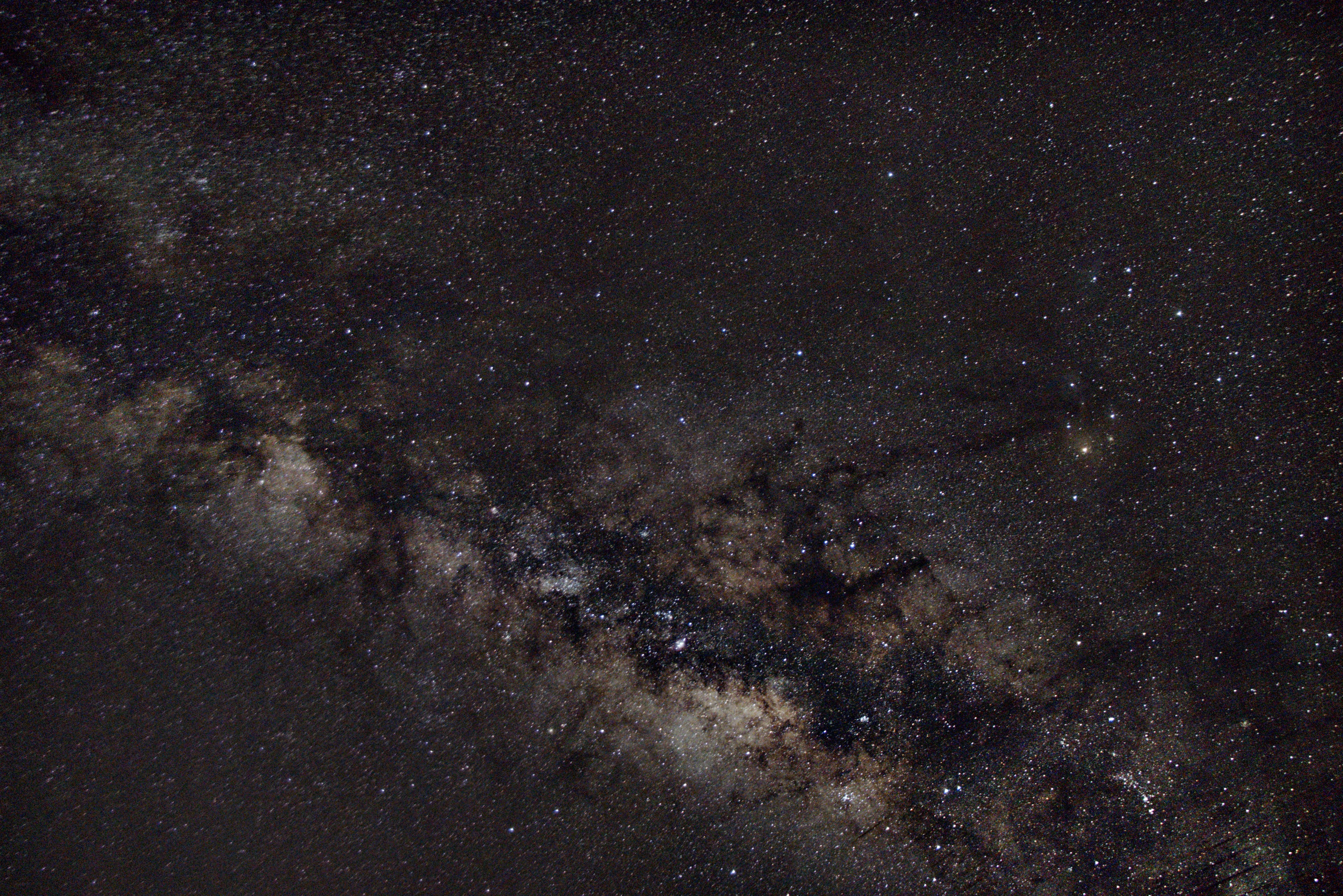 Milky Way Galaxy photographed by Jhilam Bera